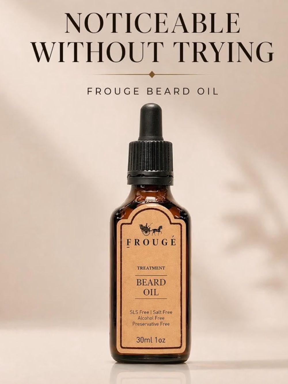 Frouge Beard Oil - Nourishing Treatment for Men